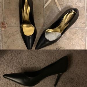 4” Black Ralph Lauren Heels-Never Worn.